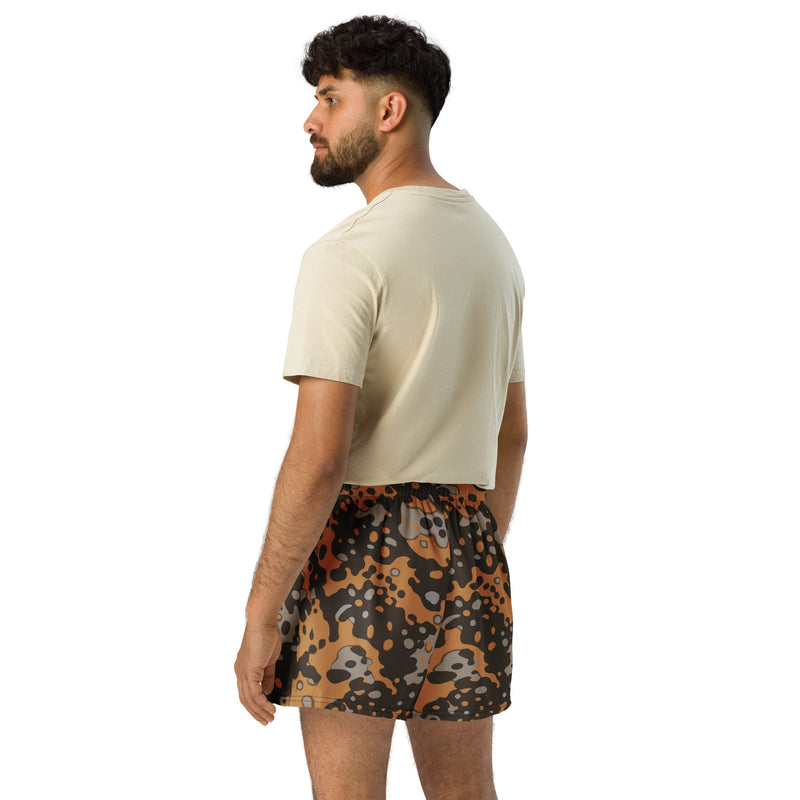 Plane Tree Platanenmuster Autumn Heritage CAMO Unisex Athletic Shorts