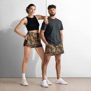 Plane Tree Platanenmuster Autumn Heritage CAMO Unisex Athletic Shorts
