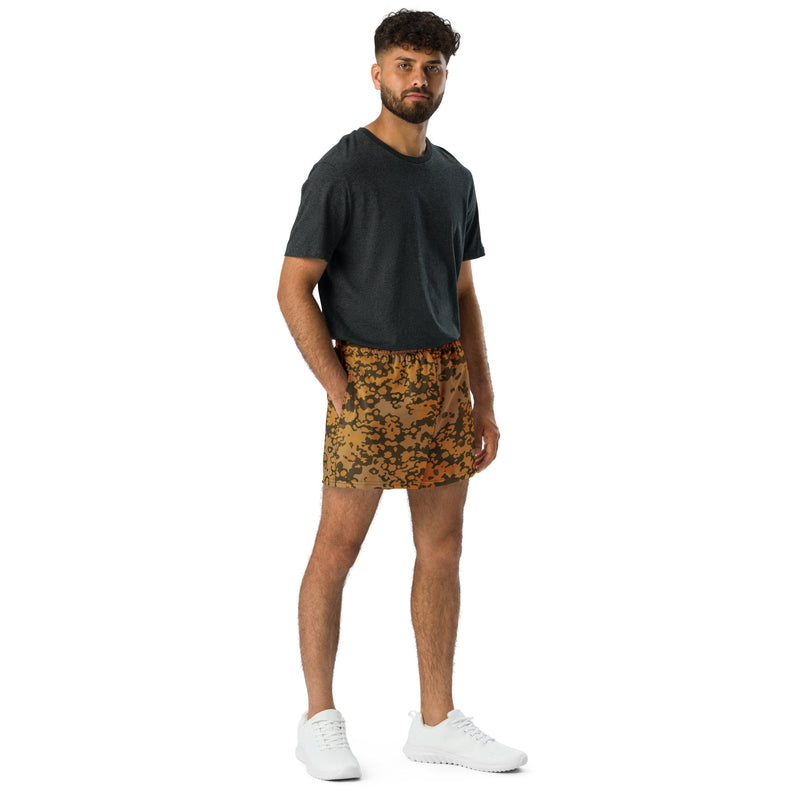 Plane Tree Platanenmuster Autumn Heritage CAMO Unisex Athletic Shorts