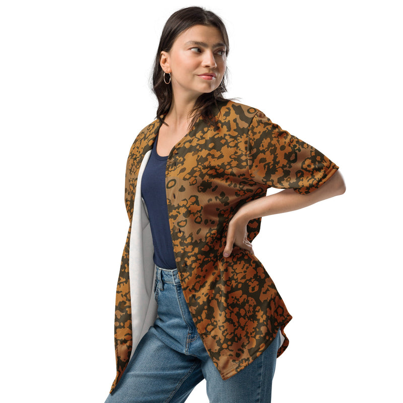 Plane Tree Platanenmuster Autumn Heritage CAMO Unisex Baseball Jersey