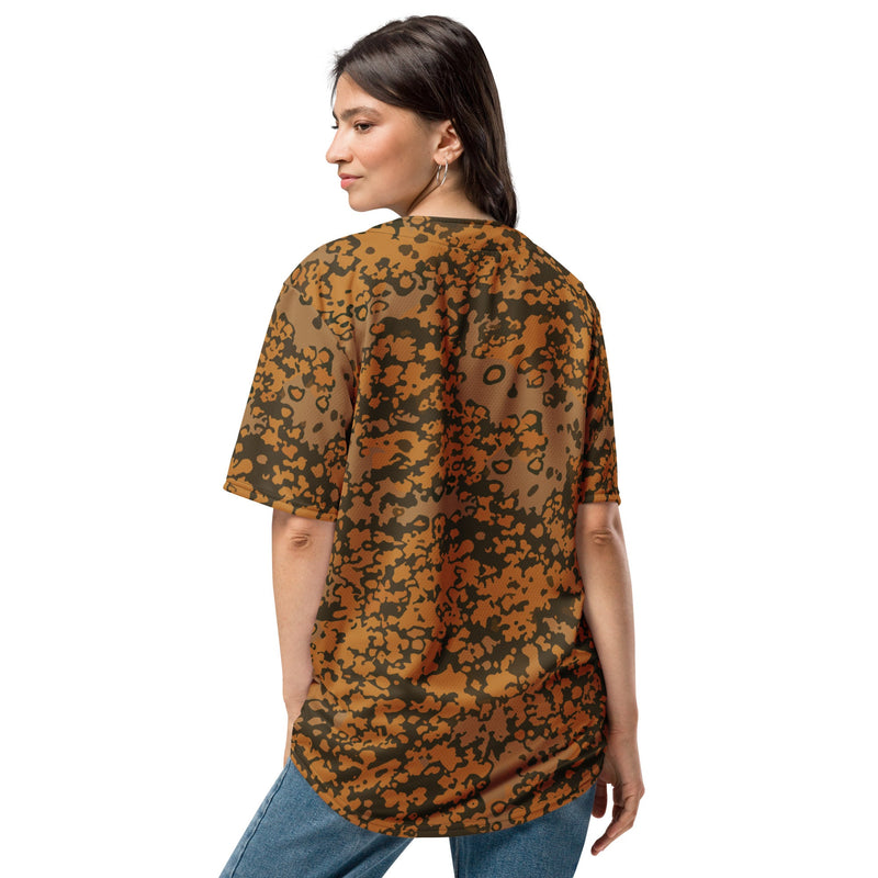 Plane Tree Platanenmuster Autumn Heritage CAMO Unisex Baseball Jersey