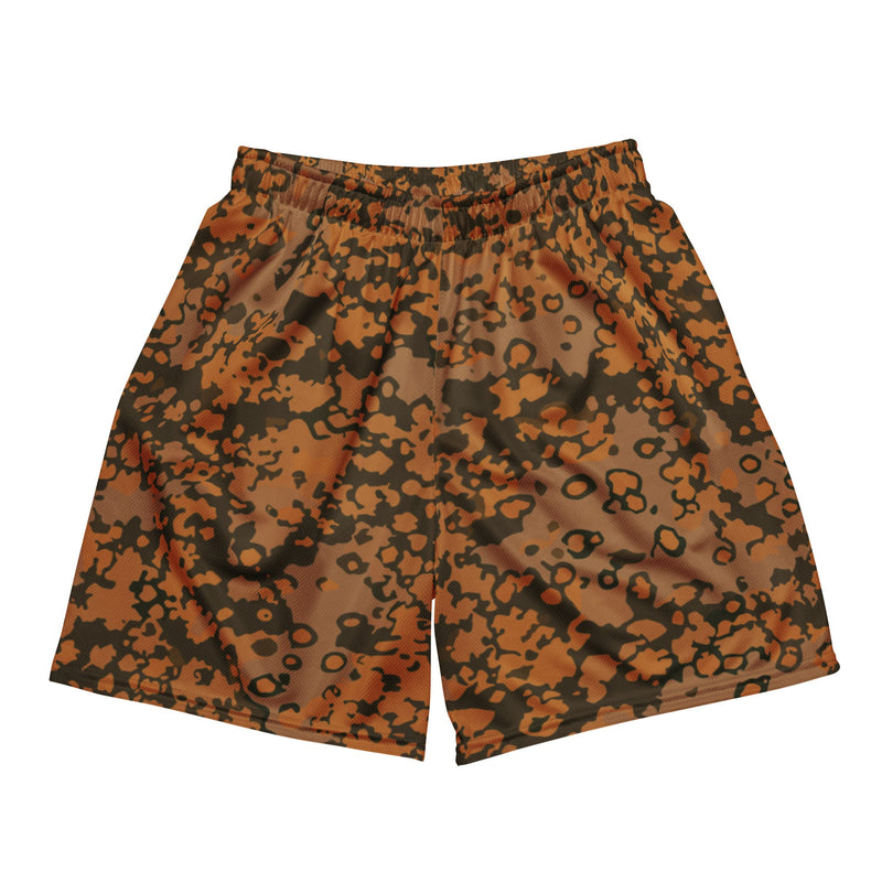 Plane Tree Platanenmuster Autumn Heritage CAMO Unisex Mesh Shorts - 2XS
