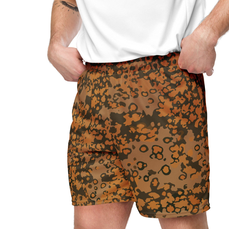 Plane Tree Platanenmuster Autumn Heritage CAMO Unisex Mesh Shorts