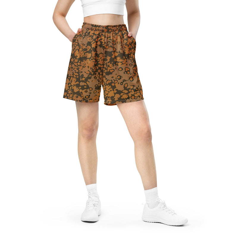 Plane Tree Platanenmuster Autumn Heritage CAMO Unisex Mesh Shorts