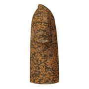 Plane Tree Platanenmuster Autumn Heritage CAMO Unisex Short-Sleeve Button Shirt - Button-Up