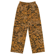 Plane Tree Platanenmuster Autumn Heritage CAMO Unisex Wide-Leg Leisure Pants - 2XS - Pant