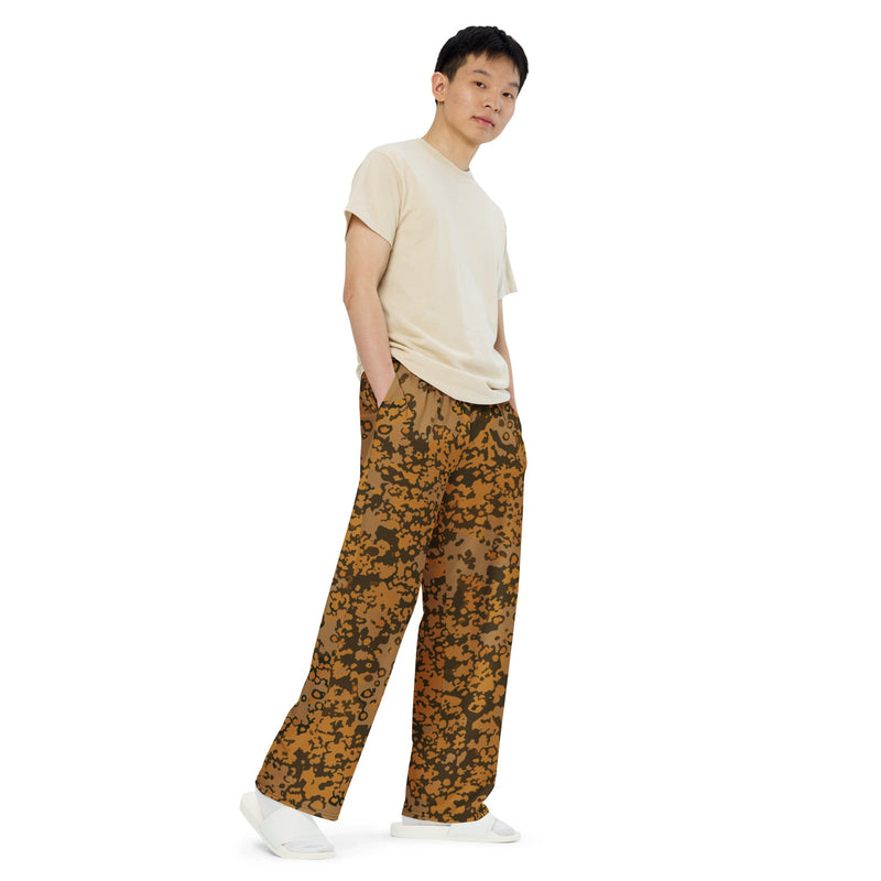 Plane Tree Platanenmuster Autumn Heritage CAMO Unisex Wide-Leg Leisure Pants - Pant