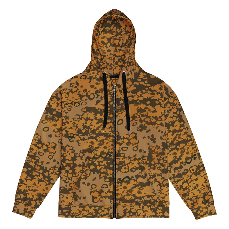 Plane Tree Platanenmuster Autumn Heritage CAMO Unisex Zip Hoodie - 2XS