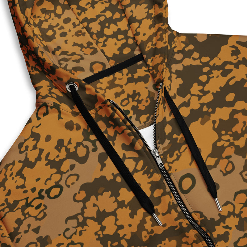 Plane Tree Platanenmuster Autumn Heritage CAMO Unisex Zip Hoodie