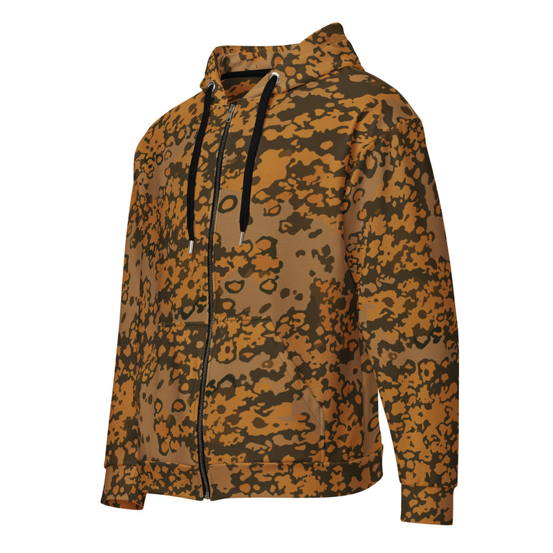Plane Tree Platanenmuster Autumn Heritage CAMO Unisex Zip Hoodie
