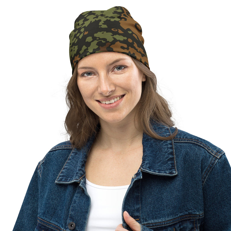 Plane Tree Platanenmuster Summer Heritage CAMO Beanie - Head