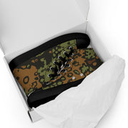 Plane Tree Platanenmuster Summer Heritage CAMO Mens High-Top Canvas Shoes