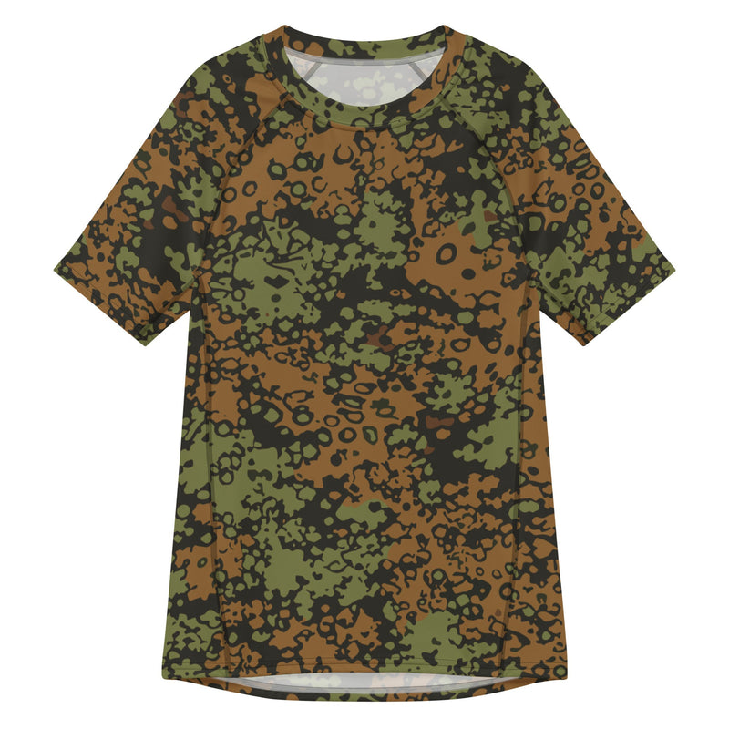 Plane Tree Platanenmuster Summer Heritage CAMO Mens Short-Sleeve Rash Guard - 2XS - SS
