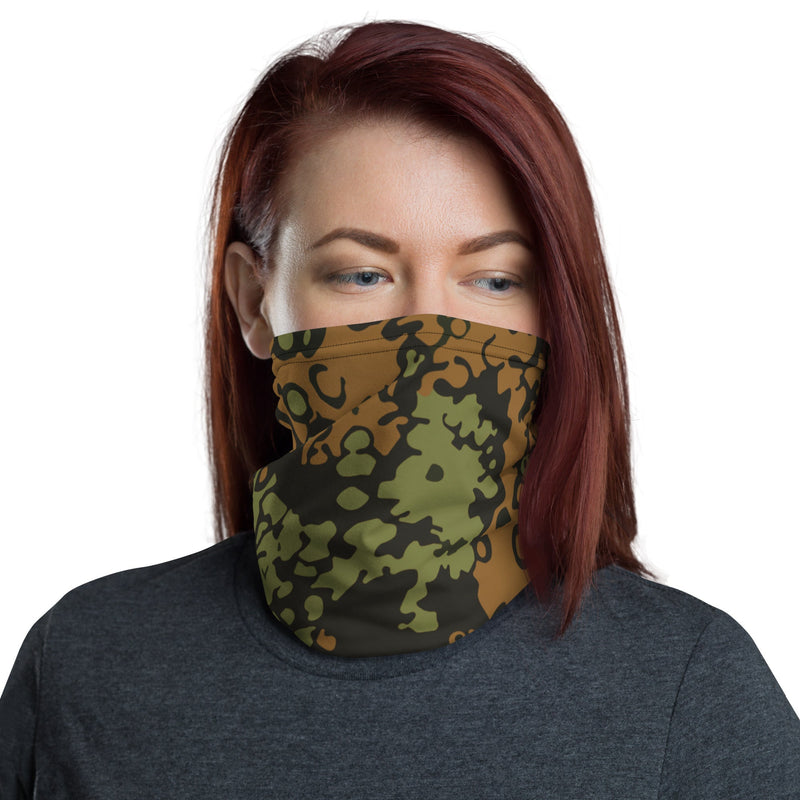 Plane Tree Platanenmuster Summer Heritage CAMO Neck Gaiter - Head