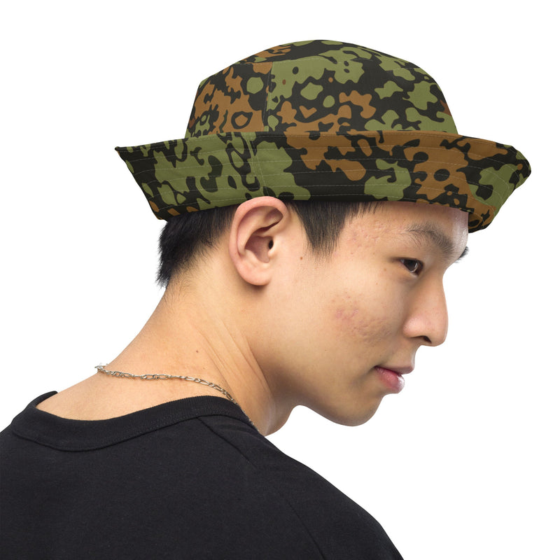 Plane Tree Platanenmuster Summer Heritage CAMO Reversible Bucket Hat - Head
