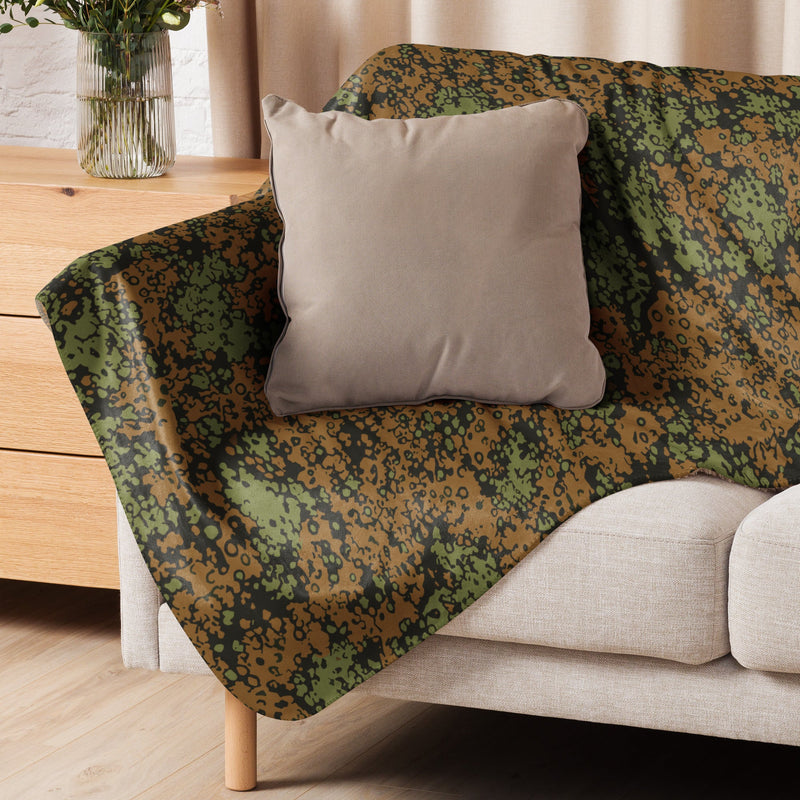 Plane Tree Platanenmuster Summer Heritage CAMO Sherpa Blanket