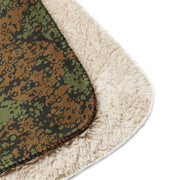 Plane Tree Platanenmuster Summer Heritage CAMO Sherpa Blanket