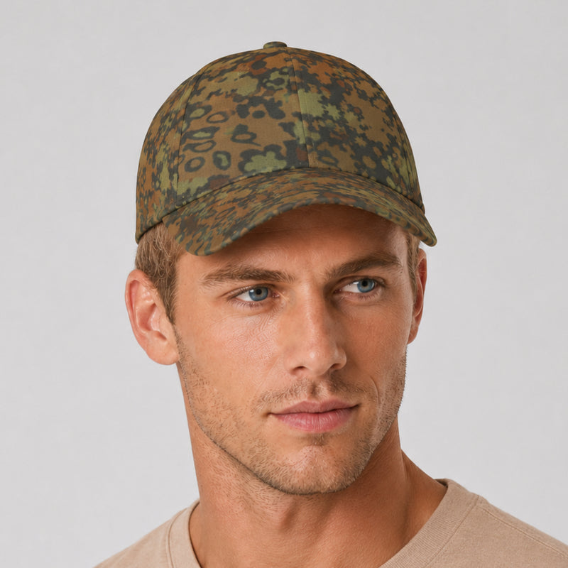 Plane Tree Platanenmuster Summer Heritage CAMO Snapback Ball Cap - U / White - Head