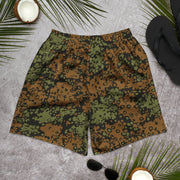 Plane Tree Platanenmuster Summer Heritage CAMO Unisex Athletic Long Shorts