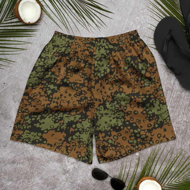 Plane Tree Platanenmuster Summer Heritage CAMO Unisex Athletic Long Shorts