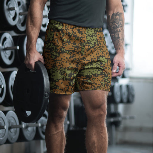 Plane Tree Platanenmuster Summer Heritage CAMO Unisex Athletic Long Shorts - XS