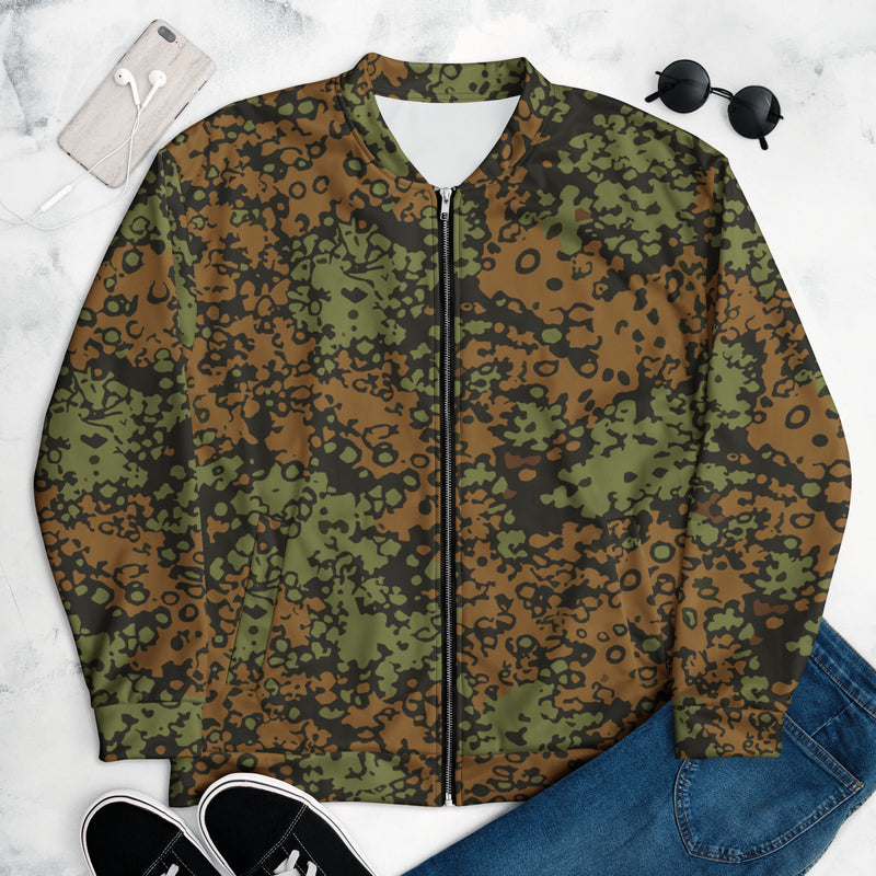 Plane Tree Platanenmuster Summer Heritage CAMO Unisex Bomber Jacket - XS
