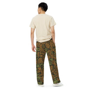 Plane Tree Platanenmuster Summer Heritage CAMO Unisex Wide-Leg Leisure Pants - Pant