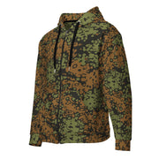 Plane Tree Platanenmuster Summer Heritage CAMO Unisex Zip Hoodie