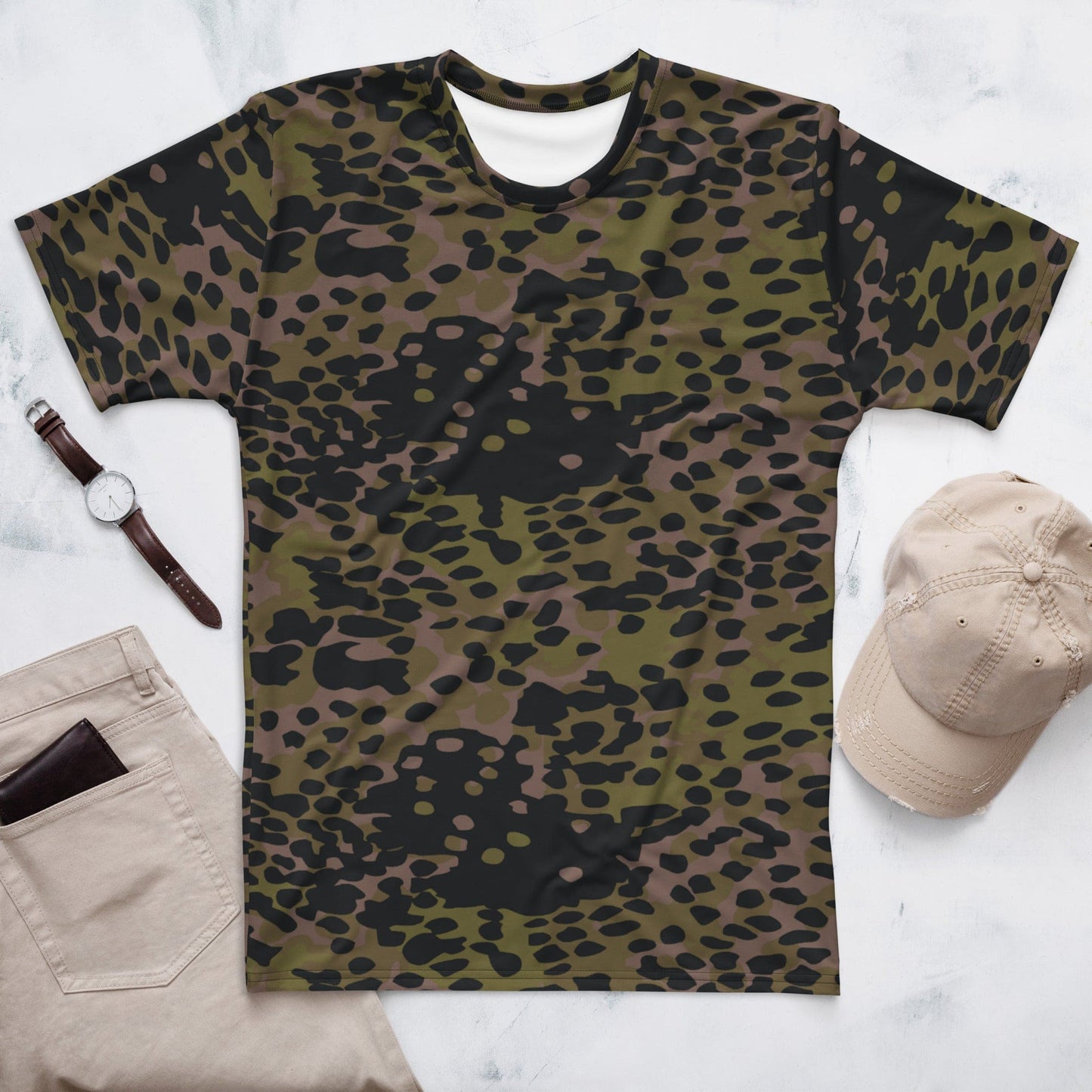 German Plane Tree Platanenmuster Summer CAMO Mens t-shirt - XS - T-Shirts