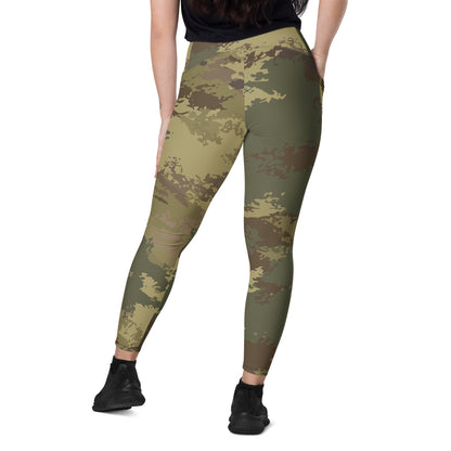 Poisonous Multi-Terrain CAMO Leggings with pockets - Womens With Pockets