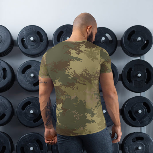 Poisonous Multi-Terrain CAMO Mens Athletic T-shirt - T-Shirts