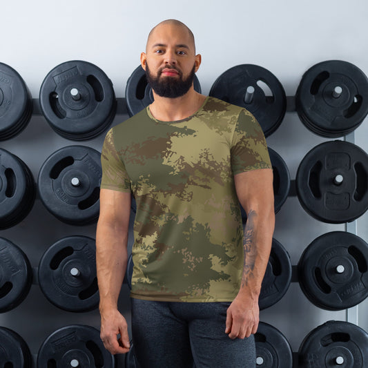 Poisonous Multi-Terrain CAMO Mens Athletic T-shirt - XS - T-Shirts