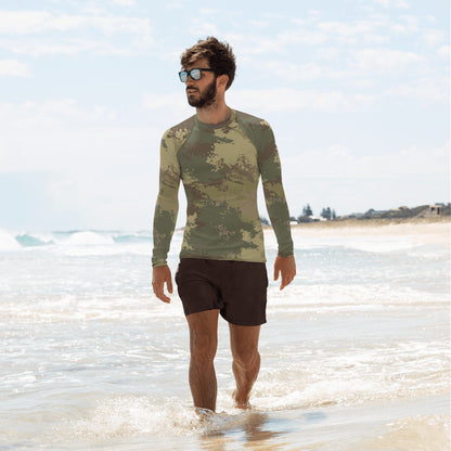 Poisonous Multi-Terrain CAMO Mens Long-sleeve Rash Guard - XS - Guards