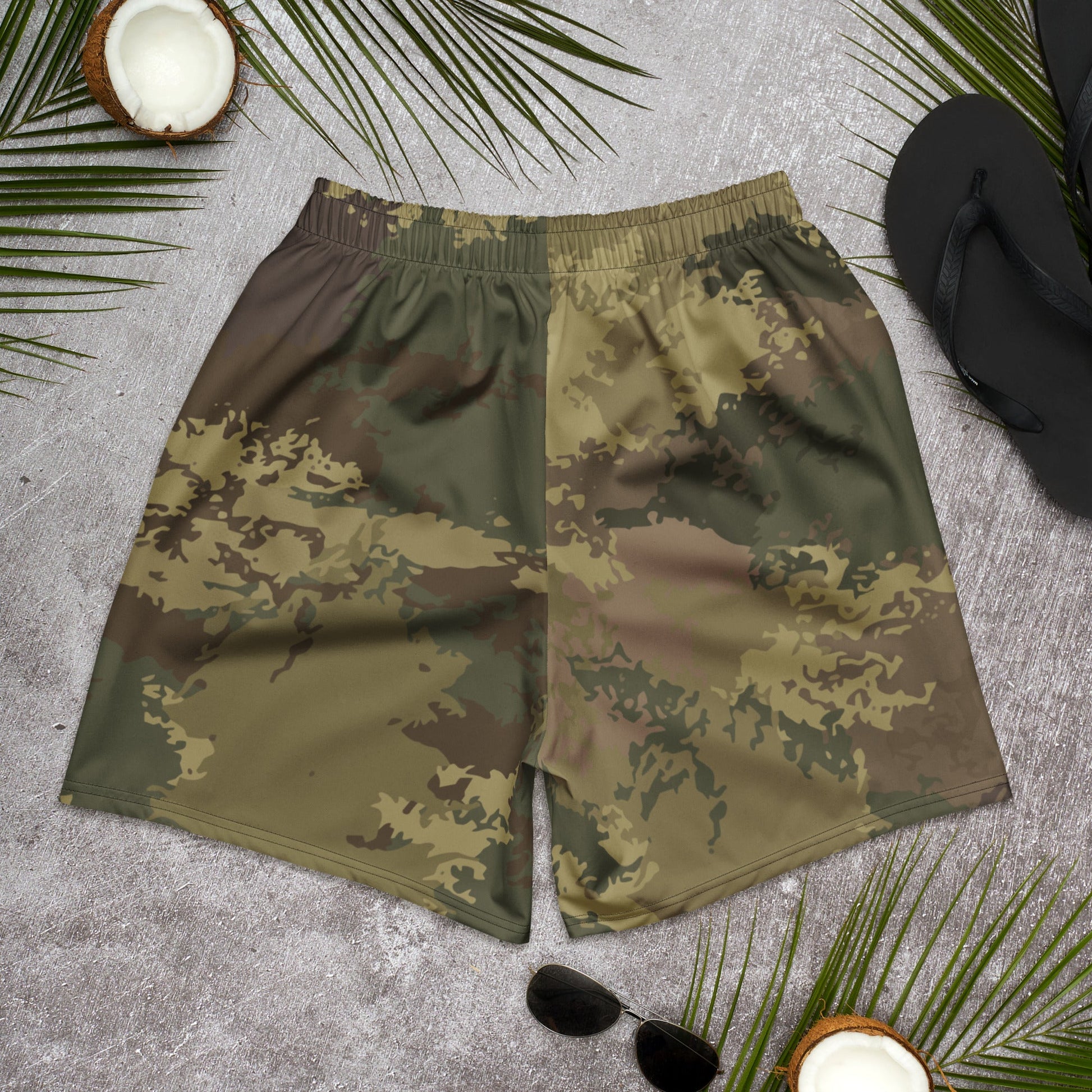 Poisonous Multi-Terrain CAMO Unisex Athletic Long Shorts