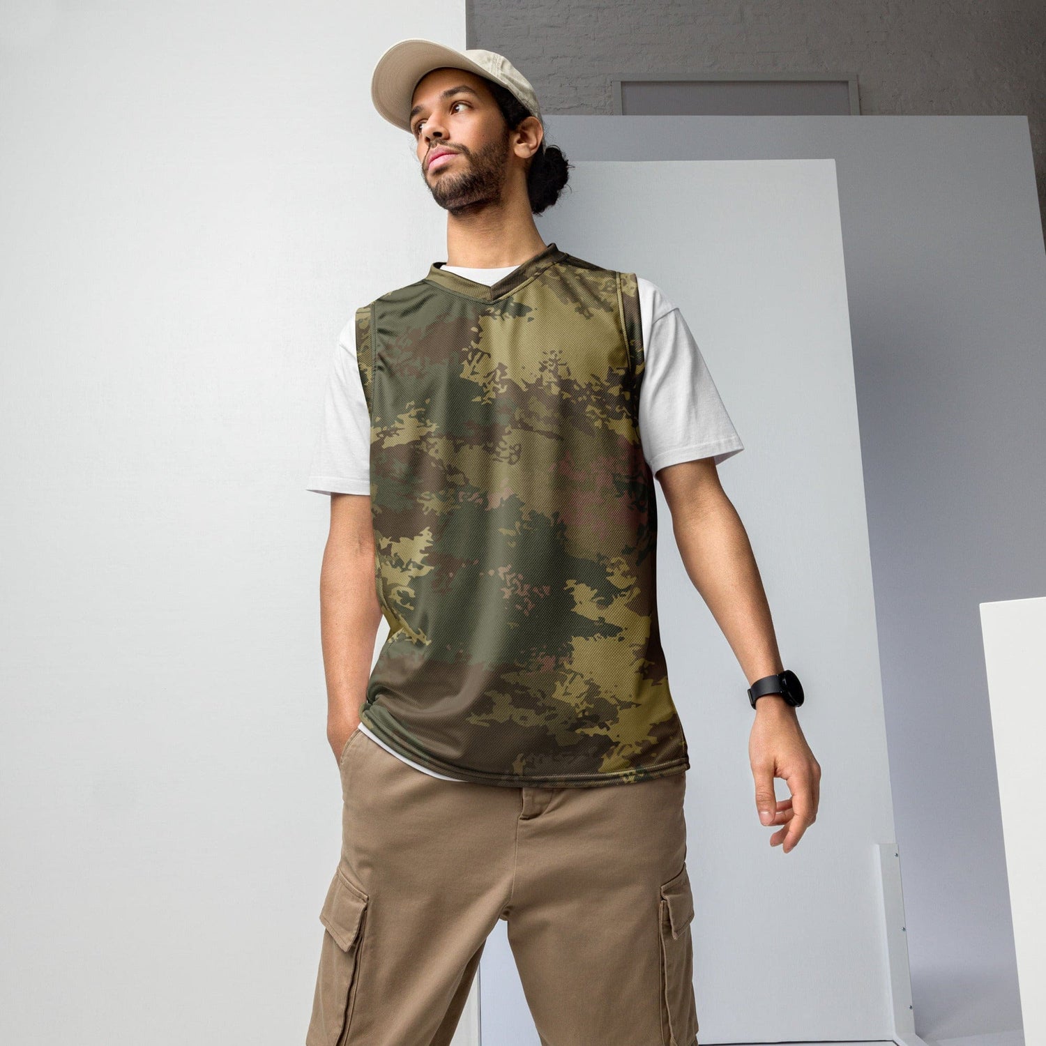 Poisonous Multi-Terrain CAMO unisex basketball jersey - 2XS - Basketball Jerseys