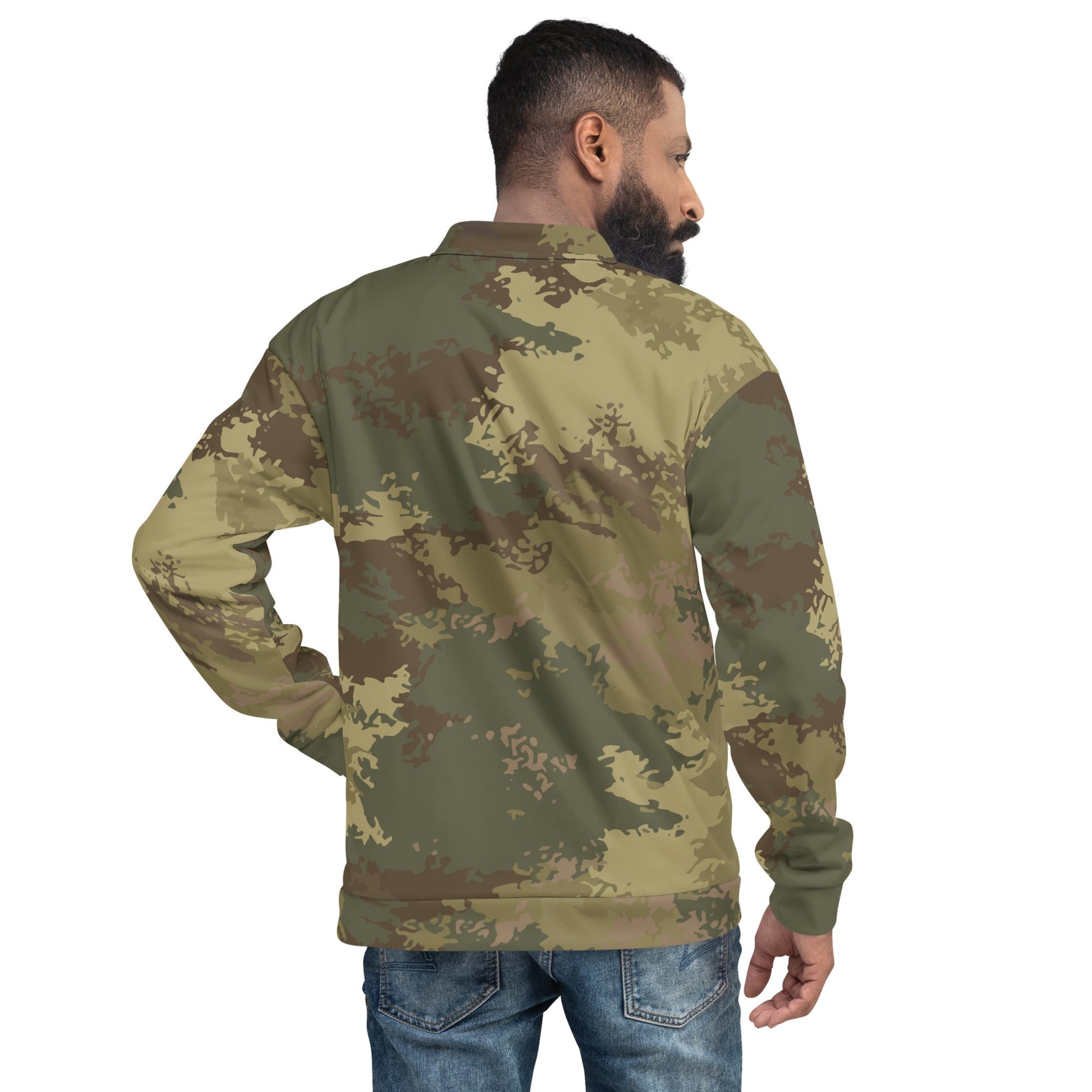 Poisonous Multi-Terrain CAMO Unisex Bomber Jacket - Jackets