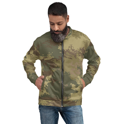 Poisonous Multi-Terrain CAMO Unisex Bomber Jacket - Jackets