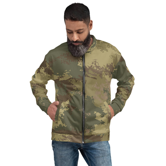 Poisonous Multi Terrain CAMO Unisex Bomber Jacket Jackets