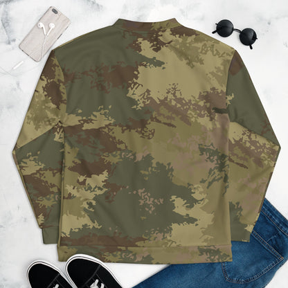 Poisonous Multi-Terrain CAMO Unisex Bomber Jacket - Jackets