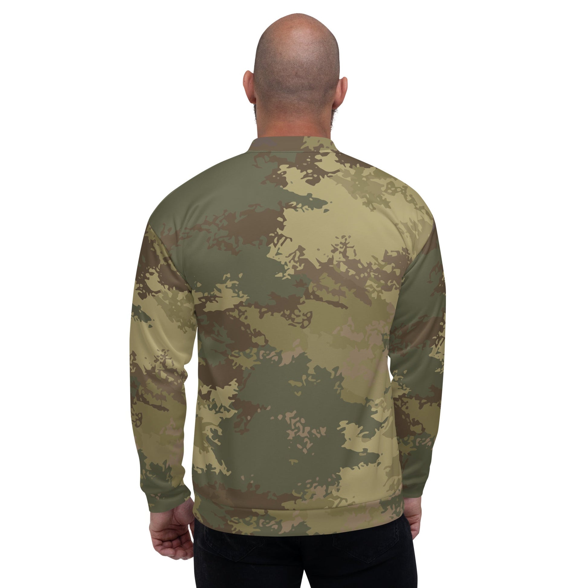 Poisonous Multi-Terrain CAMO Unisex Bomber Jacket - Jackets