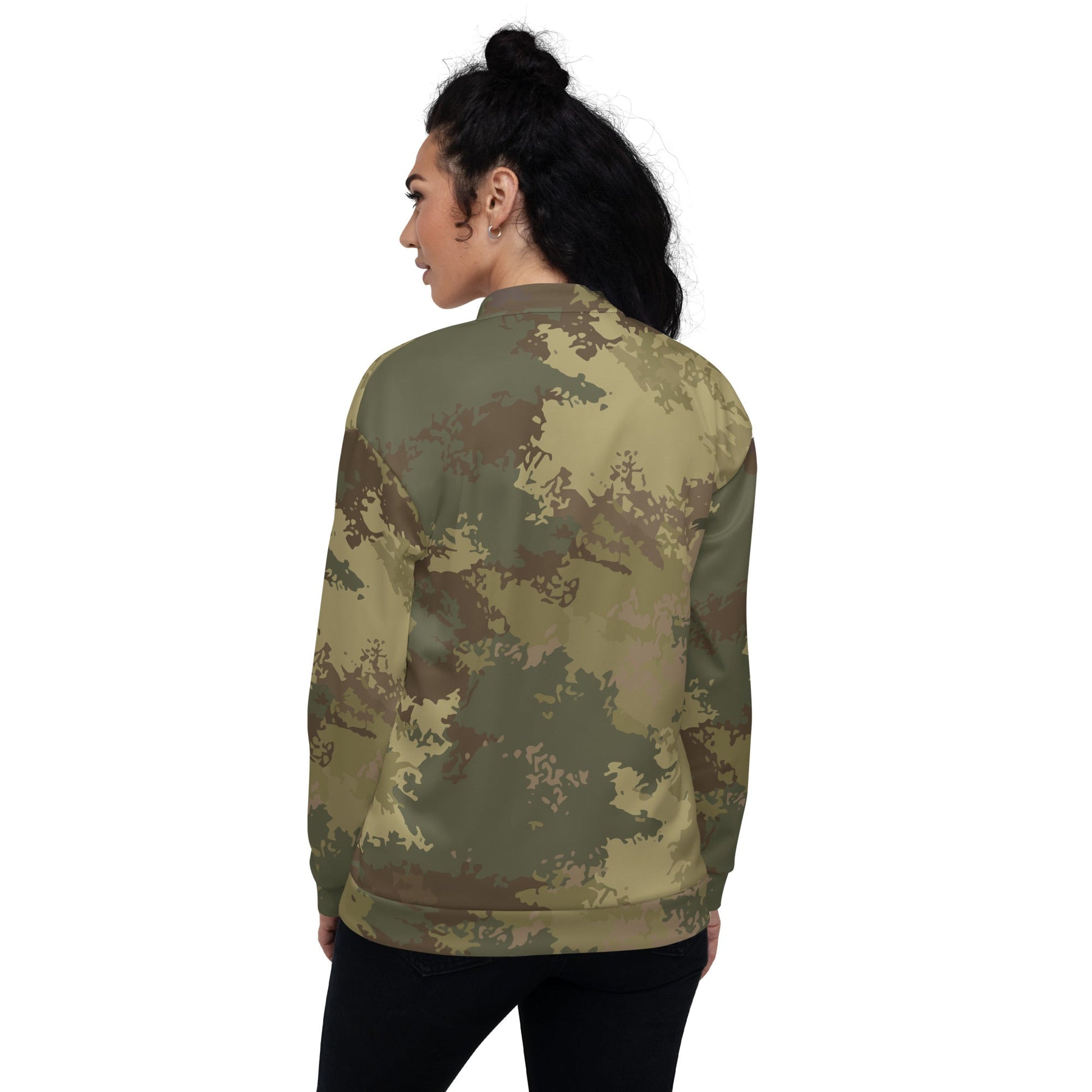 Poisonous Multi-Terrain CAMO Unisex Bomber Jacket - Jackets