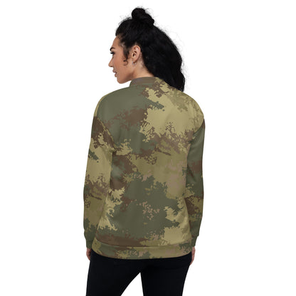 Poisonous Multi-Terrain CAMO Unisex Bomber Jacket - Jackets