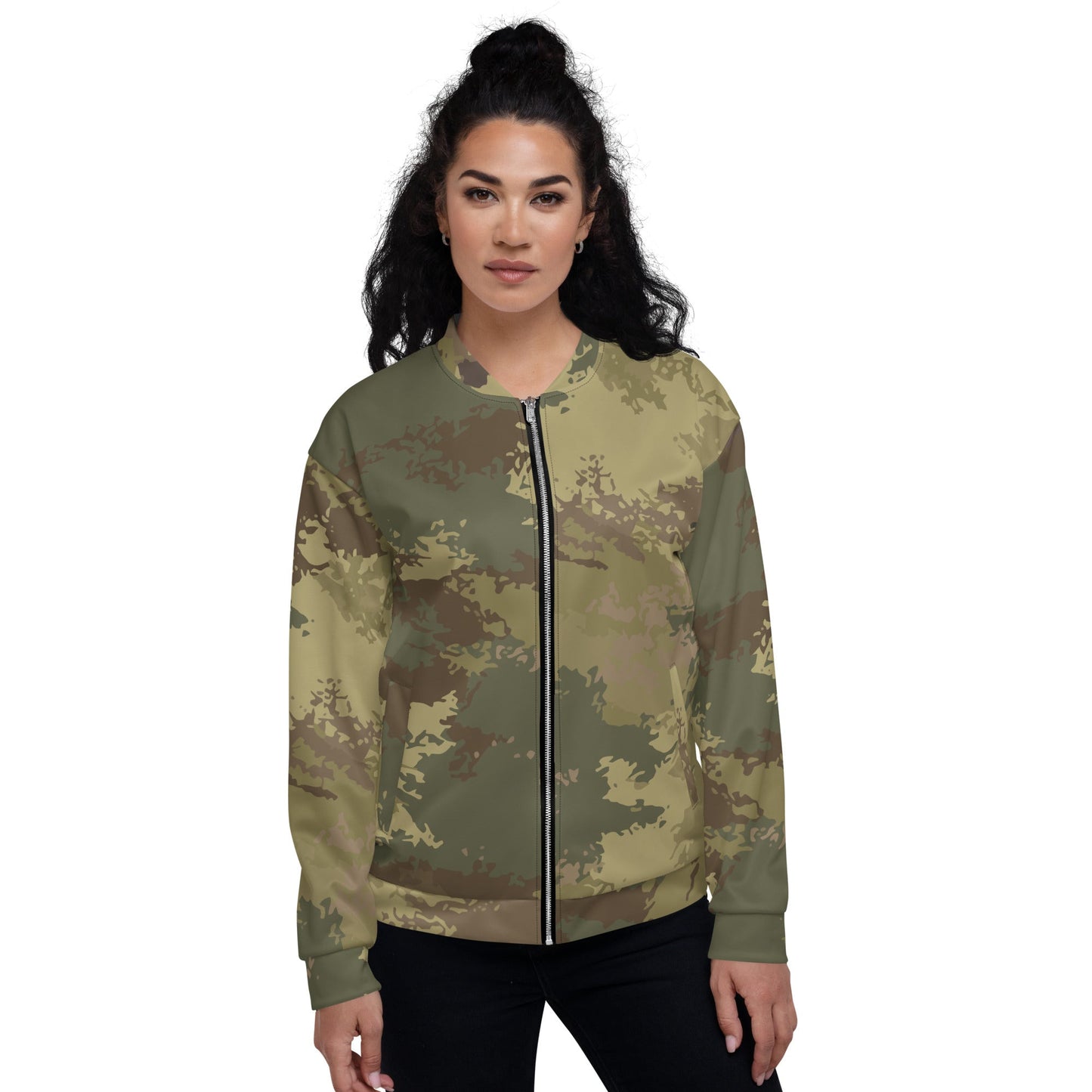 Poisonous Multi-Terrain CAMO Unisex Bomber Jacket - Jackets