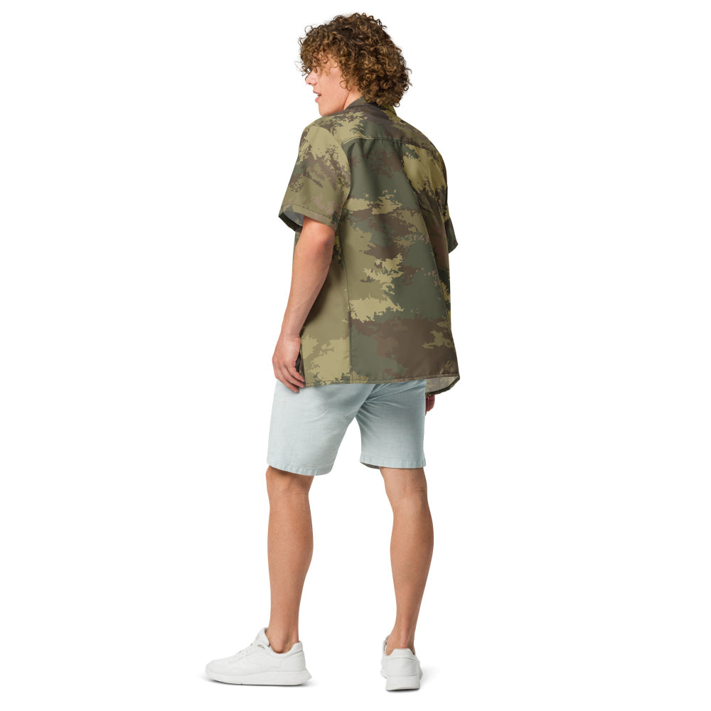 Poisonous Multi-Terrain CAMO Unisex button shirt - Button Shirt