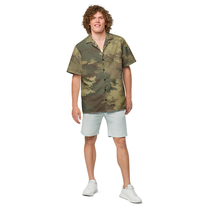 Poisonous Multi-Terrain CAMO Unisex button shirt - Button Shirt