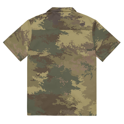 Poisonous Multi-Terrain CAMO Unisex button shirt - Button Shirt