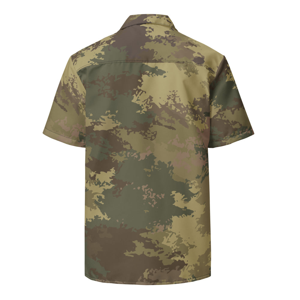 Poisonous Multi-Terrain CAMO Unisex button shirt - Button Shirt