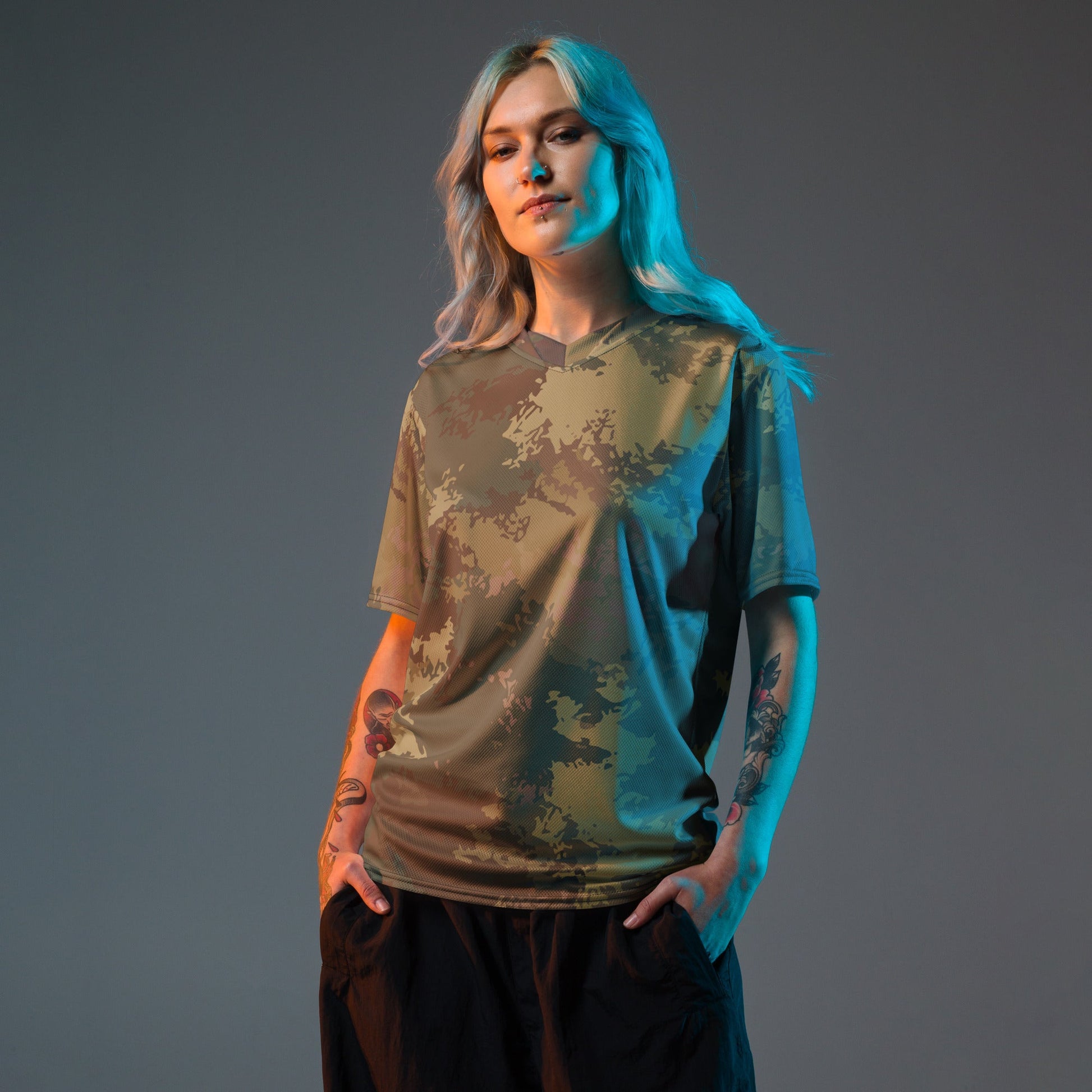 Poisonous Multi-Terrain CAMO Unisex Sports Jersey