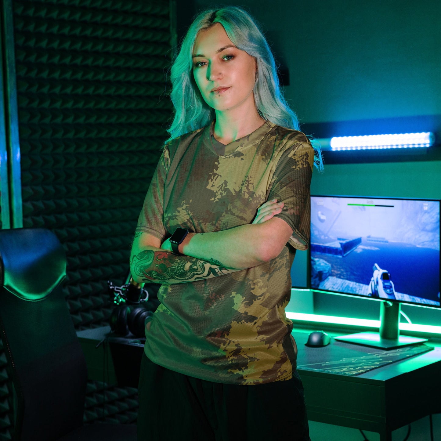 Poisonous Multi-Terrain CAMO Unisex Sports Jersey