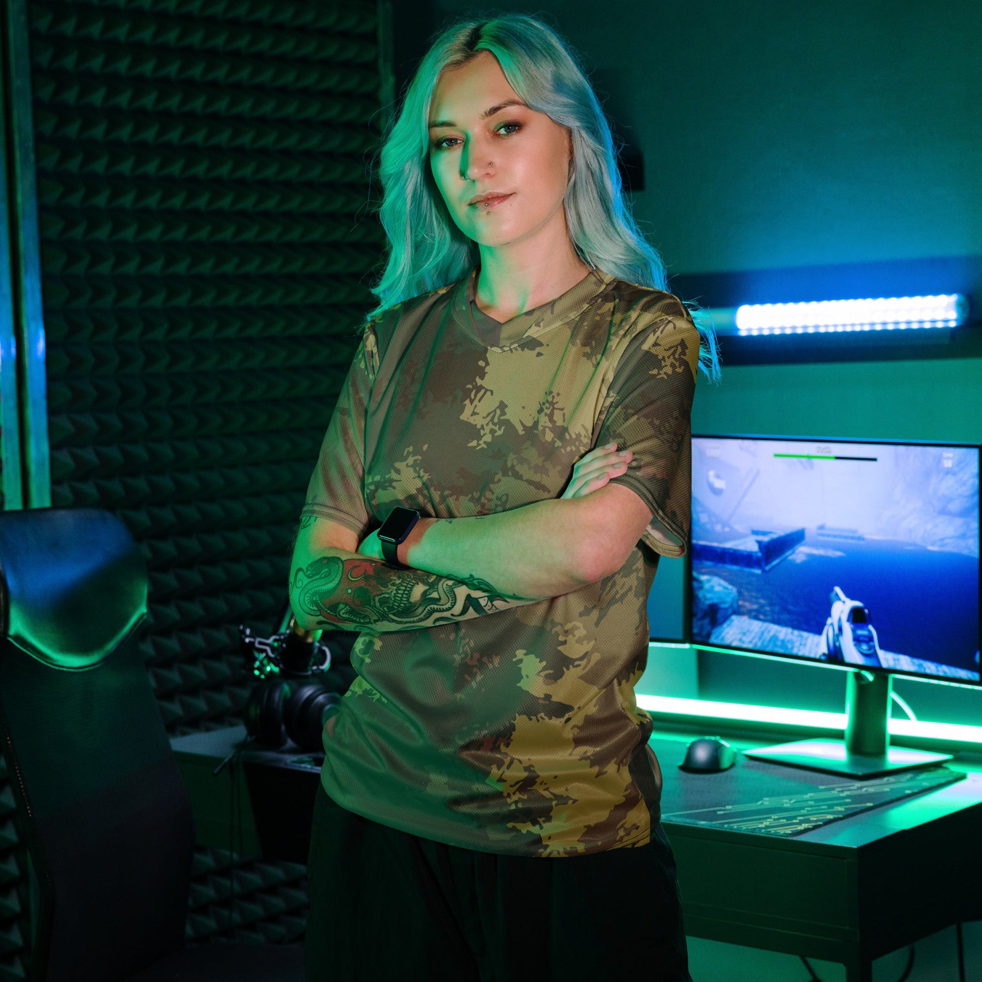 Poisonous Multi-Terrain CAMO Unisex Sports Jersey